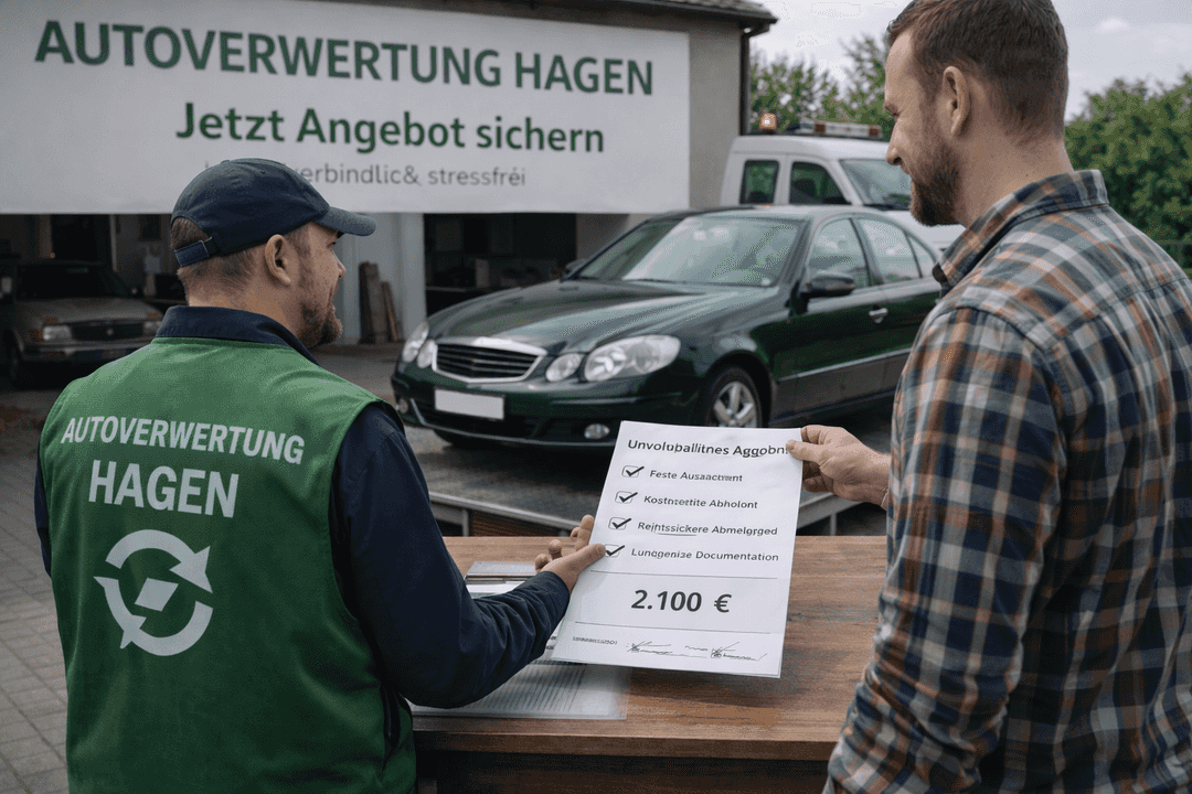 Jetzt Angebot sichern – Ihr direkter Einstieg in die Autoverwertung Mönchengladbach